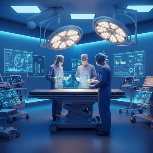 Advanced Futuristic Medical Equipment for Efficient Healthcare