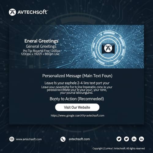 Professional E-Card Design by Avtechsoft