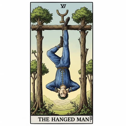 The Hanged Man Tarot Card Meaning & Symbolism