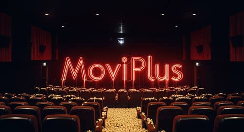 MoviPlus Cinema Hall: Enchanting Red Glow Amid Popcorn