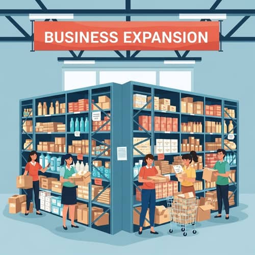 Business Expansion Amid Inventory Challenges - Thriving Commerce Scene