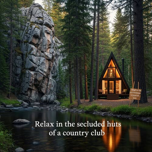 Secluded Huts at Country Club - Relax and Unwind in Nature
