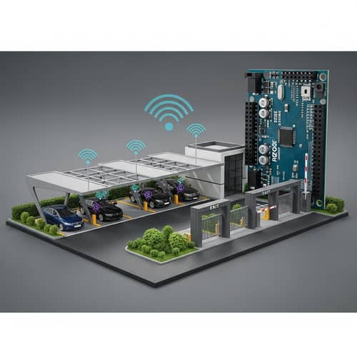 Modern Automated Car Parking Diorama with RFID Technology