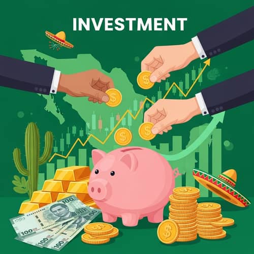 Financial Investment in Mexico | Mexican Peso Bills & Coins