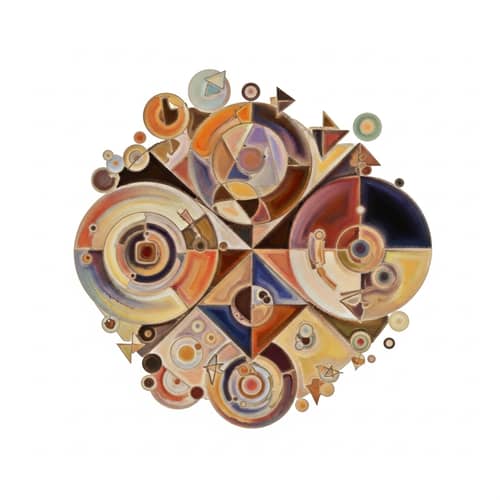 Youth Empowerment Abstract Art | Vibrant Colors & Shapes