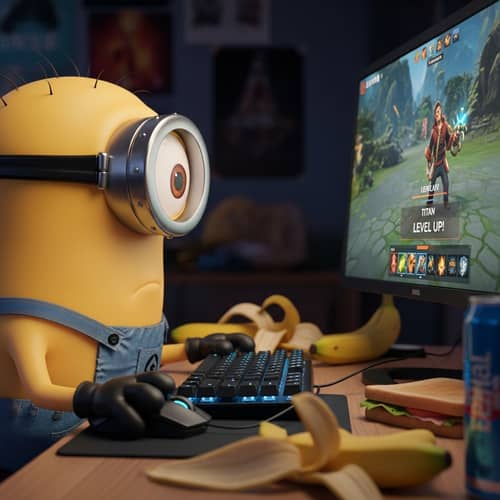 Minion Plays DOTA and Levels Up Titan Minion Plays DOTA and Levels Up Titan