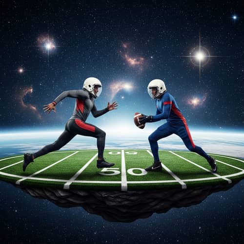 IShowSpeed and Ronaldo: Football in Space Adventure
