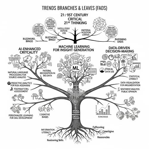 Imaginative Family Tree Reflecting Trends and Fads in Critical Thinking
