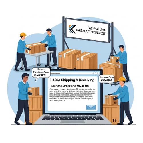 Coordinate Return or Re-Inspection of Materials | KARBALA TRADING EST