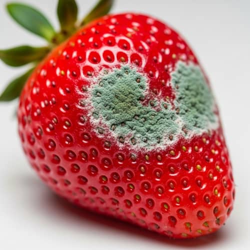 Mouldy Strawberry: An Eye-Catching Contrast