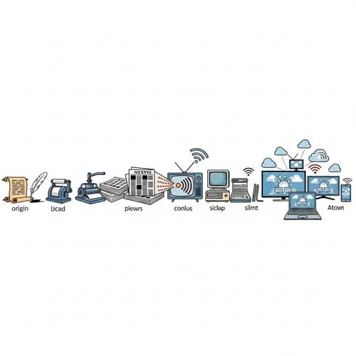 Evolution of Media: Ancient Scrolls to Modern Tech