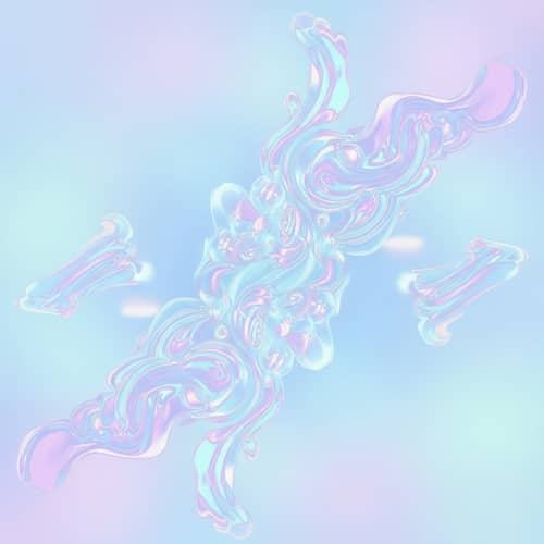 Dreamy and Ethereal Pastel Colored Abstract Design | Serene Dreams