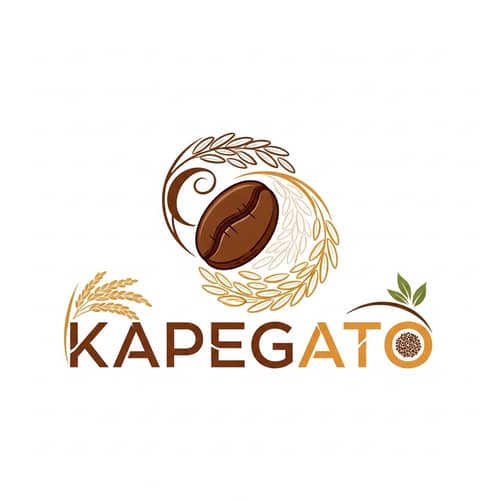 Aesthetic and Catchy KAPEGATO Logo Design