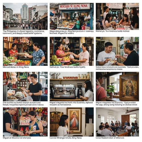 Impact of Belief Systems on Philippine Business Practices in Comic Strip