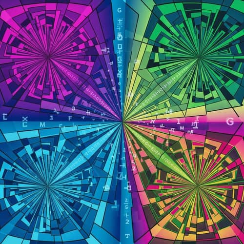 Contemporary Digital Art: Mathematical Modulo Operation