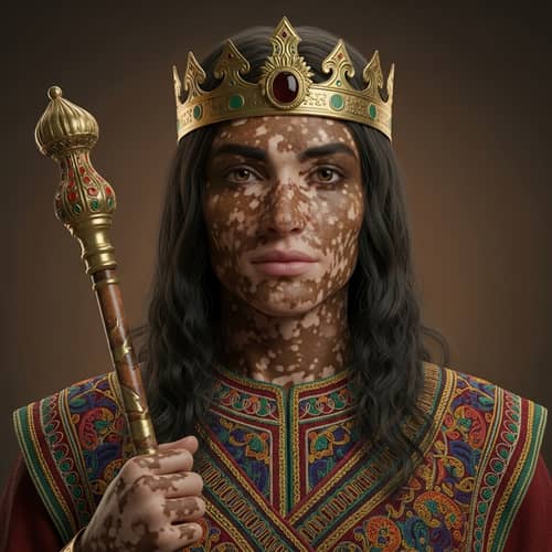 Middle Eastern Prince of Babylon: Regal Attire and Wisdom