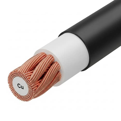 Copper and PVC Power Cable | Efficient Electricity Conduction