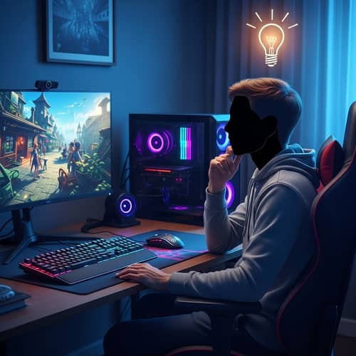 Cool Gaming Setup for Deep Thinkers | Gamer's Dream Room