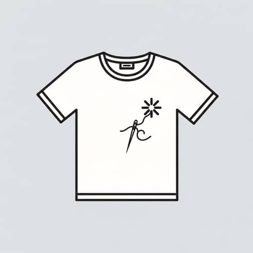 Custom-made T-Shirt Icon - Modern & Minimalist Design