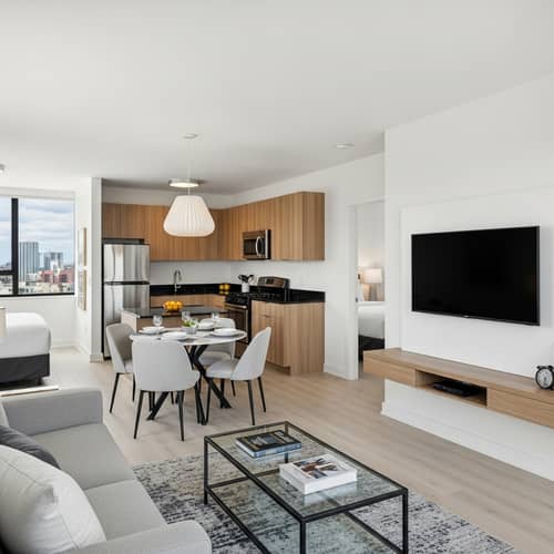 Modern Spacious Apartment with Minimalist Decor