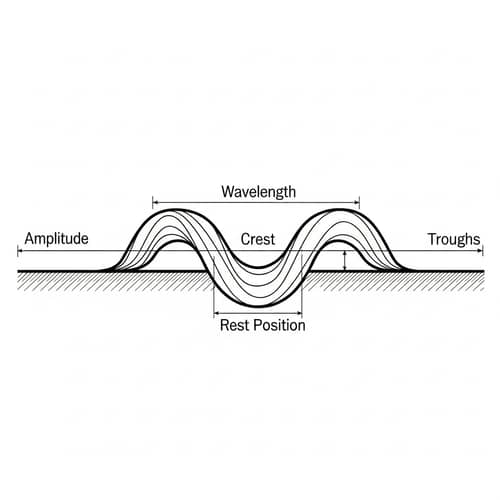 Transverse Wave Parts Explained - Illustration