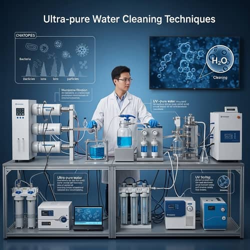 Ultra-Pure Water Cleaning Techniques: Expert Showcase in Laboratory