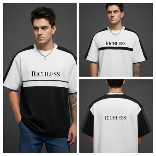 Unique & Trendy 'Richless' Shirt Design | Minimalist & Urban Style