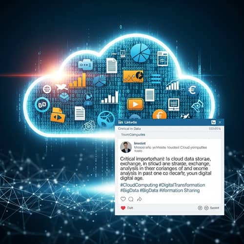 Data in the Cloud: Key Role in Information Sharing & Storage