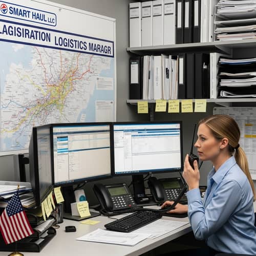 Female Logistics Manager at Smart Haul LLC | Dispatch Map & Logistics Software