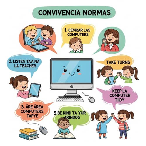 Engaging Computer Science Rules for Kindergarten Children