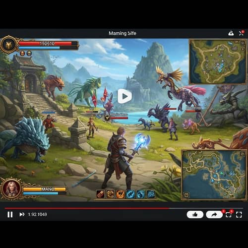 Popular Action-Adventure Game: Fantasy World Gameplay
