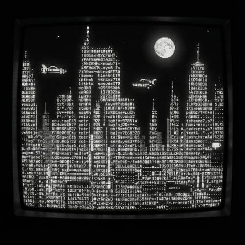 Vintage ASCII Art: Retro Computer Aesthetic