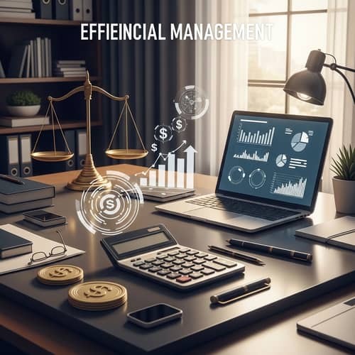 Sophisticated Financial Management Concepts | Modern Design