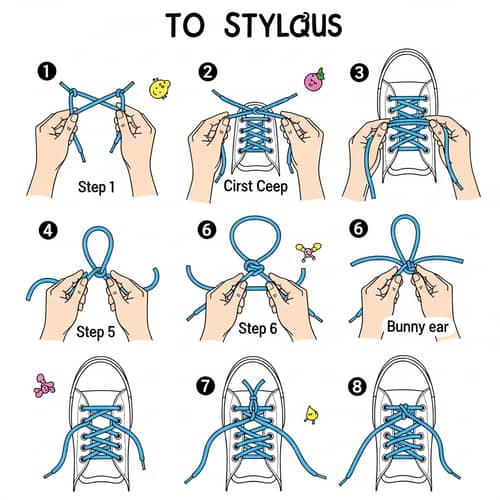 Stylish Step-by-Step Guide: How to Tie Shoelaces Easily