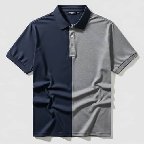 Men's Polo Shirt - Stylish Short Sleeve Design