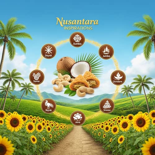 Nusantara Inspirations Baklava Editions - Vibrant Cultural Symbolism