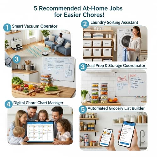 5 Recommended At-Home Jobs to Make Household Chores Easier