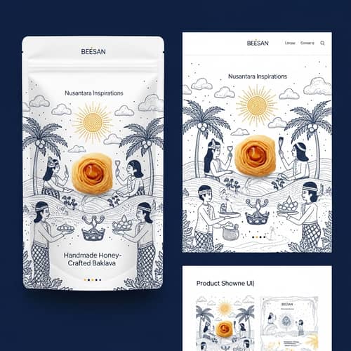 Nusantara-Inspired Baklava Packaging & Digital Experience