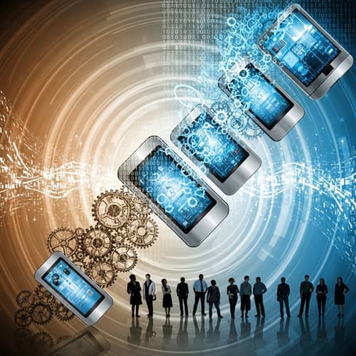 Abstract Digital Transformation | Technology Advancement