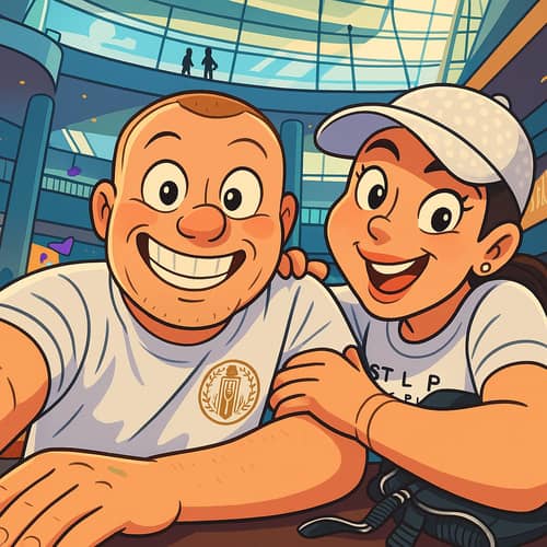 Vibrant Cartoonish Animation Art