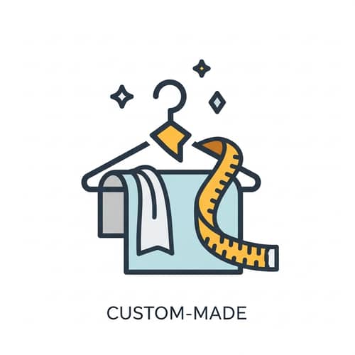 Custom-Made Clothing Icon: Modern & Minimalistic Design