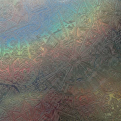 Intricately Detailed Metallic Foil - Stunning Patterns & Shapes