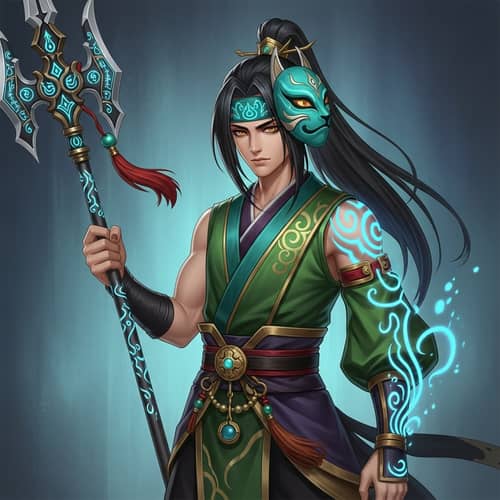 Xiao Genshin Impact Character Illustration