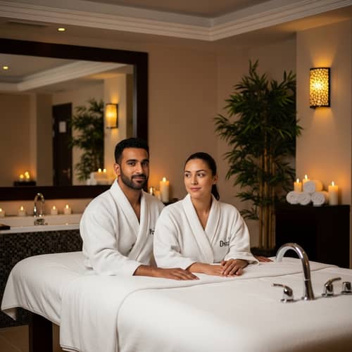 Duo Spa Experience: Relaxation & Tandem Massage for Couples