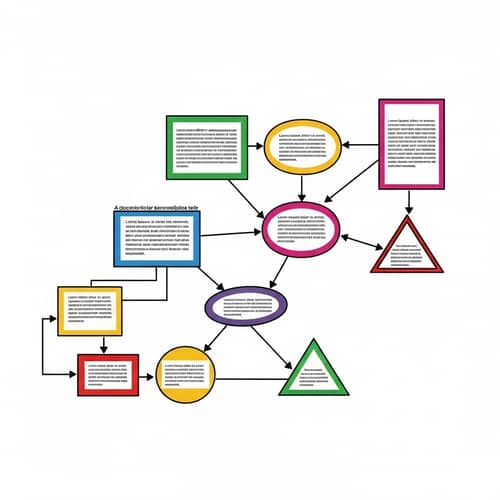 Educational Graphic Organizer: Shapes, Circles, Triangles