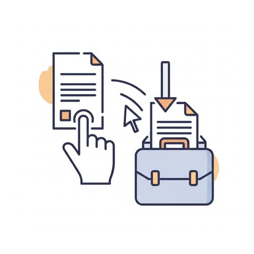 Create Invoice Easily with Drag and Drop Animation