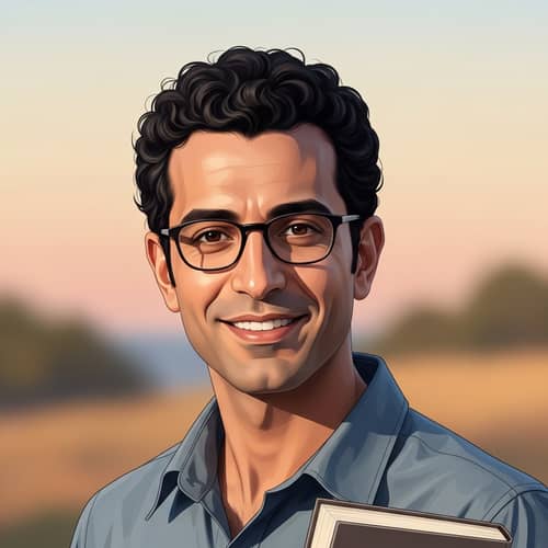 Meet Ali: Middle-Eastern Scholar with Friendly Smile