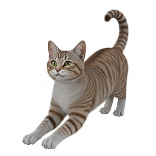 Magnificent Feline in 3D | Photorealistic Cat Rendering