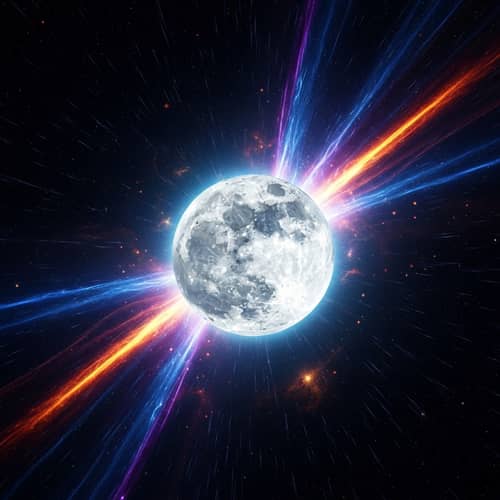 Victorious Moon: Strength in the Night Sky