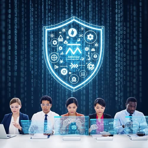 Ethical Cybersecurity: Advanced Safety Measures in Futuristic Cyberspace
